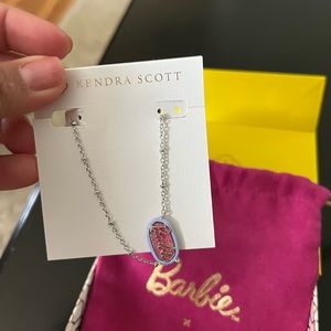 Barbie™ x Kendra Scott Silver Elisa Satellite Reversible Necklace